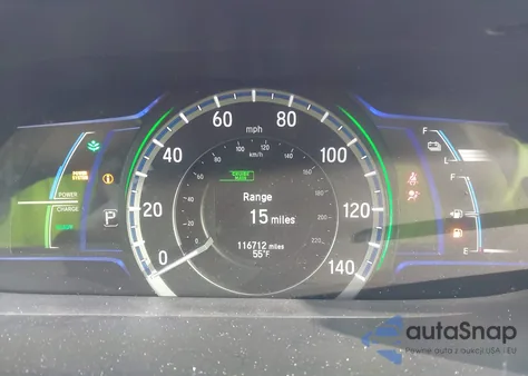 2014 Honda Accord Hybrid Ex-L из США, поврежденный, VIN 1HGCR6F57EA007166